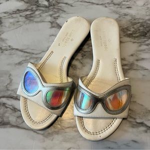 Cute Kate Spade sandals with cute sunglasses pattern